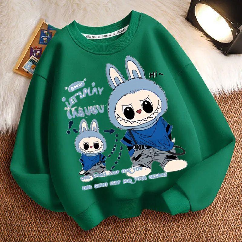 

Cute and Casual Hoodies for Children, Fashionable Long-sleeved Jackets for Boys and Girls in Spring and Autumn 160