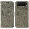 For iPhone 17 Air Case Lace Flowers PU Leather Flip Wallet Phone Cover
