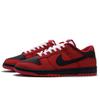 Nike Dunk Low Top Skateboard Shoes Unisex Red Black HF5441-104(team990-)