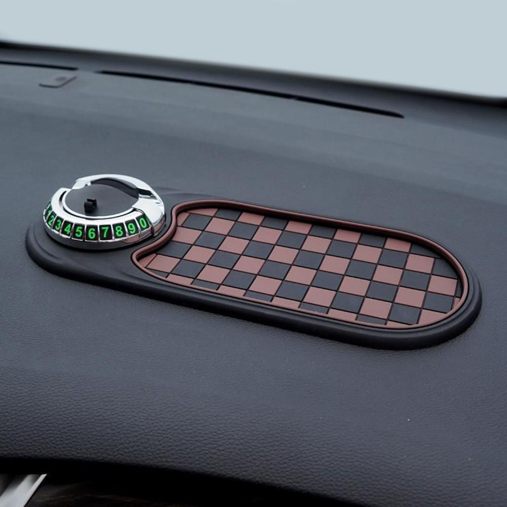 Tapete Antiderrapante Suporte de Telefone para Carro Suporte Multifuncional