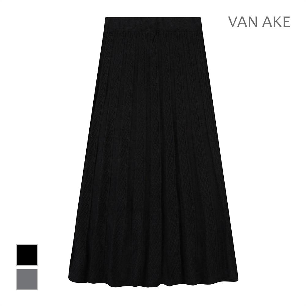 VANAKE Knit Pleated Skirt_Vb3Zksq301Z