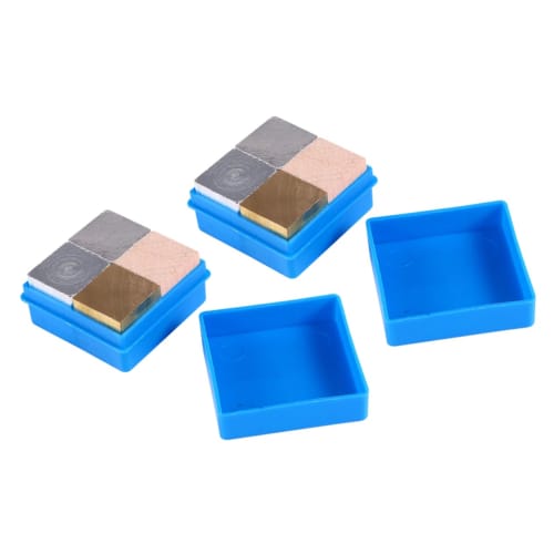 

Healvian 8-Piece Density Lab Cube Set, 2-Inch Copper, Iron, Aluminum, and Wood Cubes for Thermal and Specific Gravity Studies, Includes Educational St