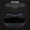 Car Trash Can Smooth Surface Multifunctional Practical Garbage Box Compact Size Waste Bag Dashboard Auto Dust Case