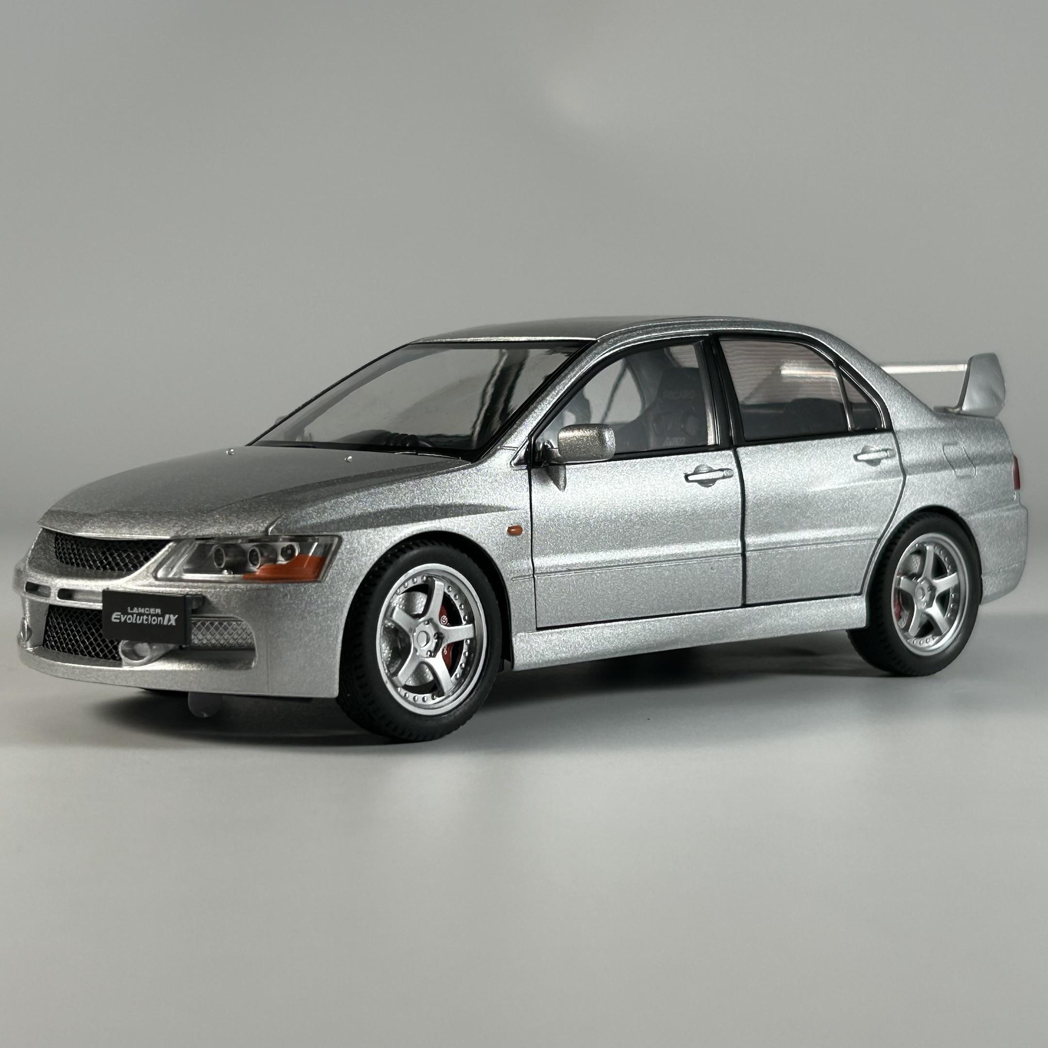 

JDM-1:24 Мицубиси Лансер Эволюшн EVO9 Компактный Автомобиль Сплав Металл Литье под Давлением Модель Автомобиля Лучший Подарок на День Рождения Для Детских Игрушек Коллекционирование серебряный