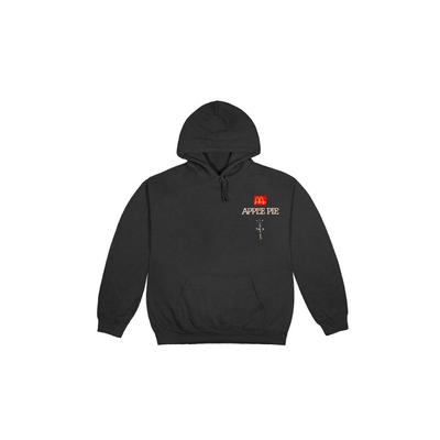 Bluza z kapturem Travis Scott McDonald's Apple Pie Washed Black