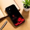 Ghoul Red Spider Lily Tokyo  Phone Case For Samsung Galaxy A73,A72,A71,A70,A53,A52,A51,Soft Silicone Black Cover