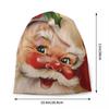 Custom Golden Vintage Santa Claus Skullies Beanies Caps Knitted Hat Street Cartoon Merry Christmas Bonnet Hats Outdoor Ski Cap