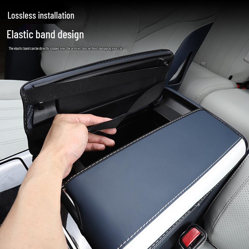 Beijing BJ60 Gear Shift & Armrest Box Leather Cover - Interior Protection Accessories