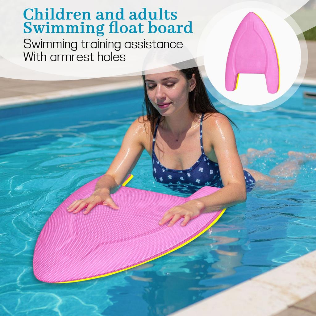 Swimming Kickboard For Children And Adults, Swimming Training Auxiliary Floating Device With Handrail Holes