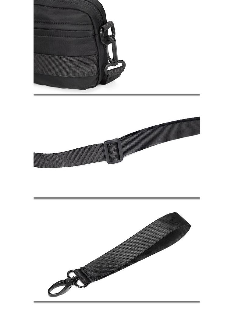 Unisex Trendy Solid Color Crossbody Messenger Bag