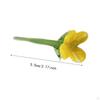 Mini Glass Flower Artificial Crafts Decorative Ornament Decoration for Mom Wife Mother's Day