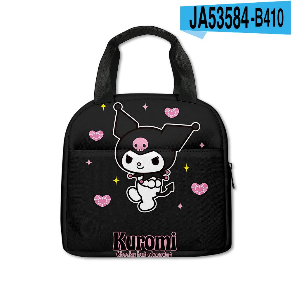 Cartoon Thermal Insulation Lunch Bag Portable Portable Lunch Bag Lunch Box Bag Student Office Worker With Meal Storage Bag