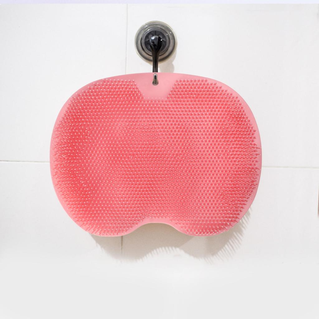 Bathroom Foot   Cushion TPE Foot Rub Pad Wall Mountable Foot  r Mats with Suction Cup