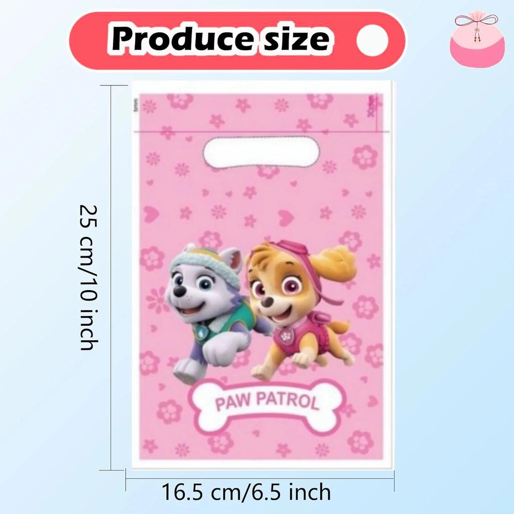 Roze Paw Patrol Verjaardagsfeest Decoratie Skye Wegwerp Servies Tafelkleed Bord Folie Ballonnen Babyborrel Meisjes Feestartikelen