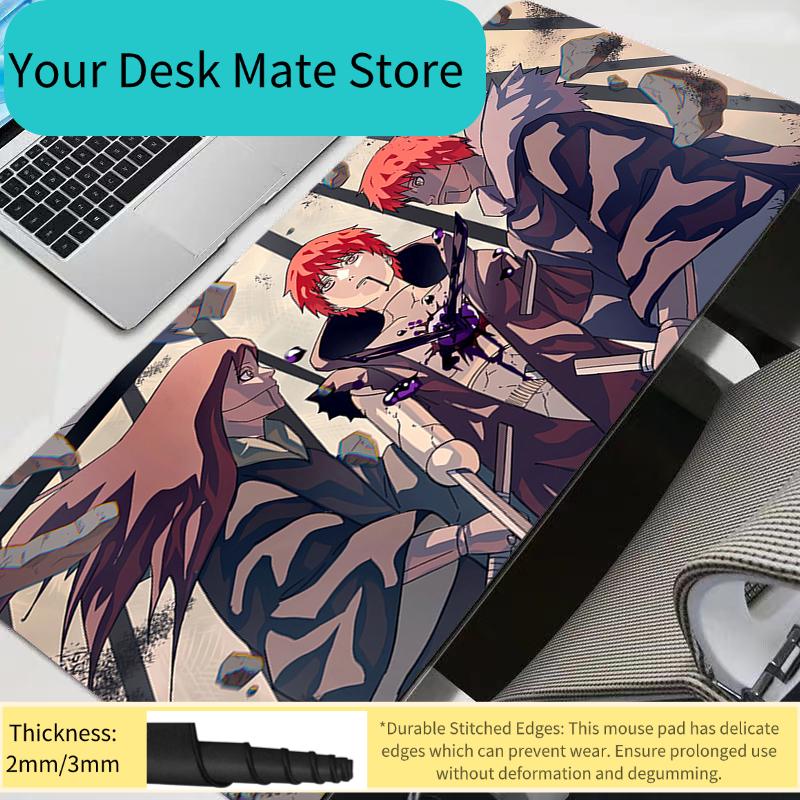 Anime Gaming Speed Mouse Pad Gamer Large Mouse Mat Keyboard Mousepad Computer Naruto Anime Durable Desk Mat