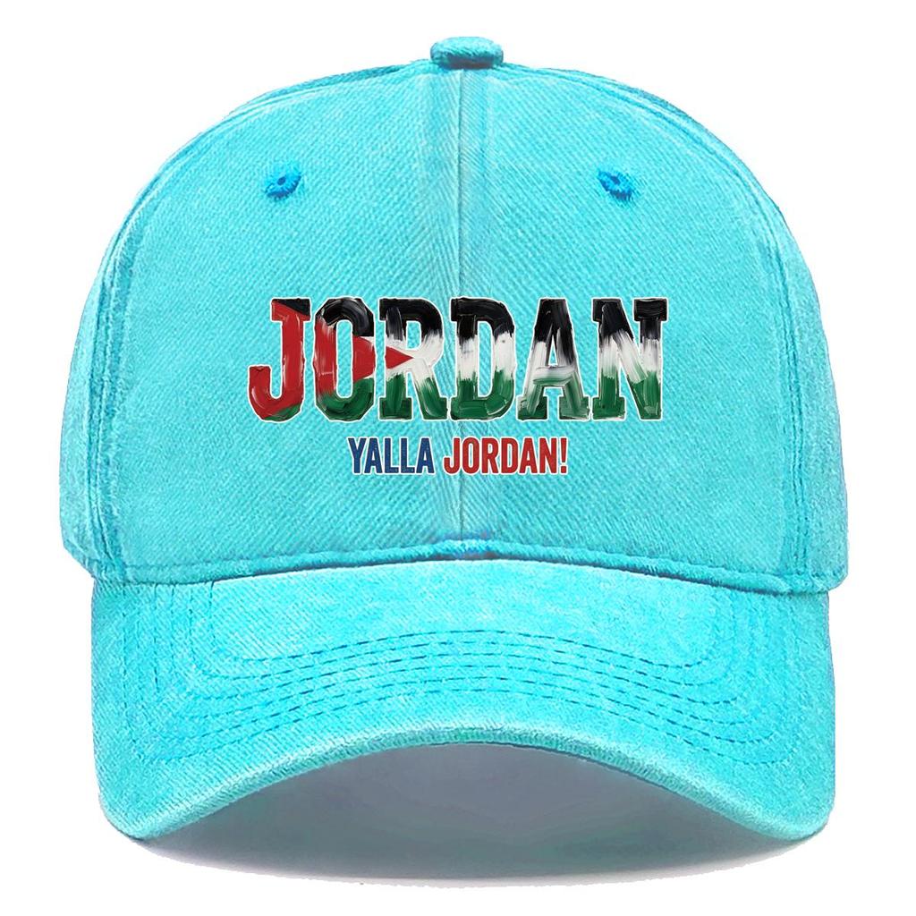 Flag Printed Snapback Baseball Cap , Adjustable Sun Hat Sweatband Fit All-season Inelastic Sports Hat