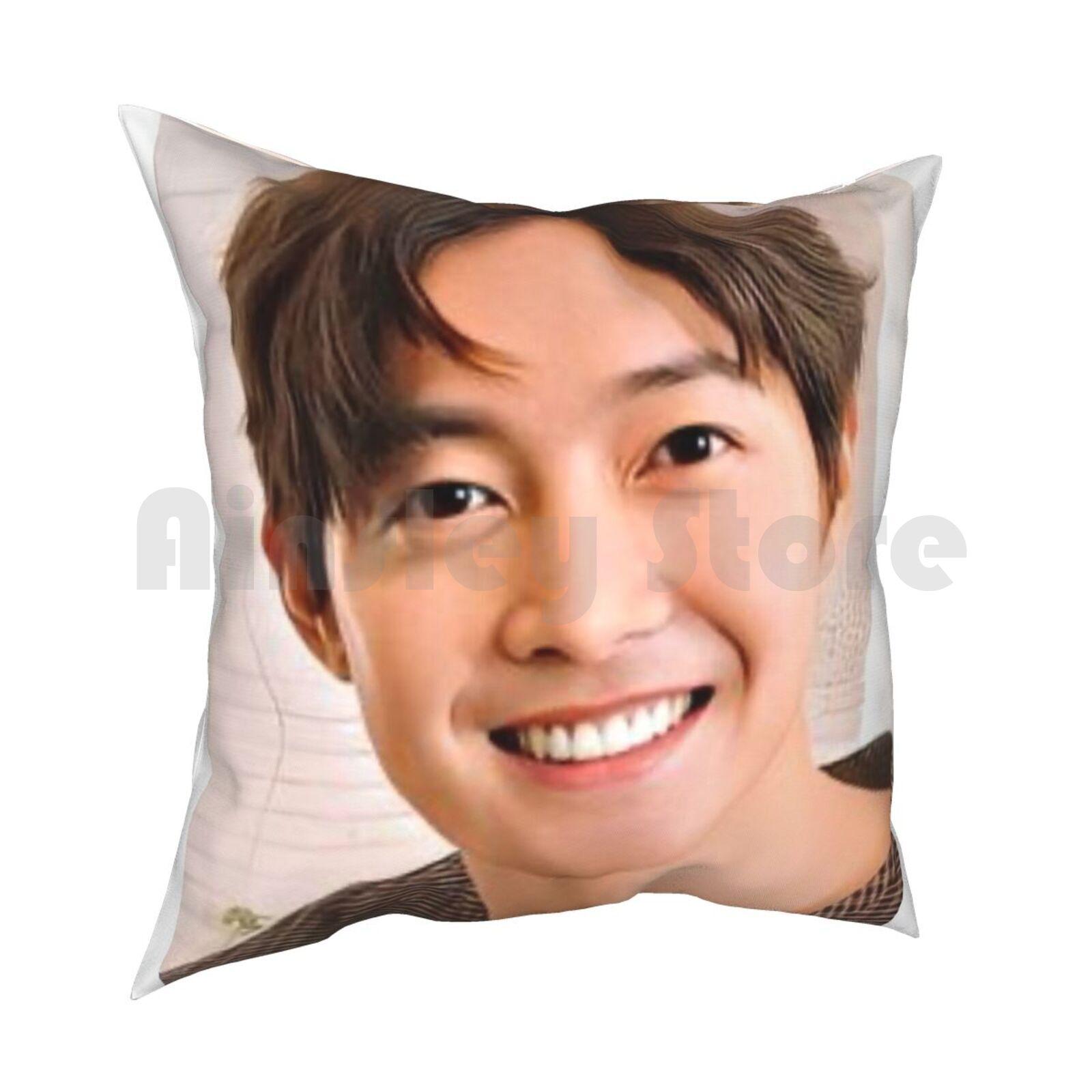 Kim Hyun Joong Pillow Case Printed Home Soft Throw Pillow Bellabella Kim Hyun Joong Korean New 30x30cm 12x12in