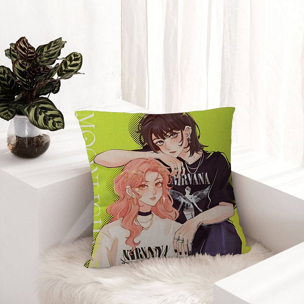 Kininatteru Hito Ga Otoko Janakatta Pillowcase Toon Gift Cushion Cover Bedroom Home Sofa Chair Seat Decor Pillow Case