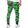 Men's Camouflage Trousers Printed Medium Stretch Athletic Casual Trousers Men's Slim Trousers Men's