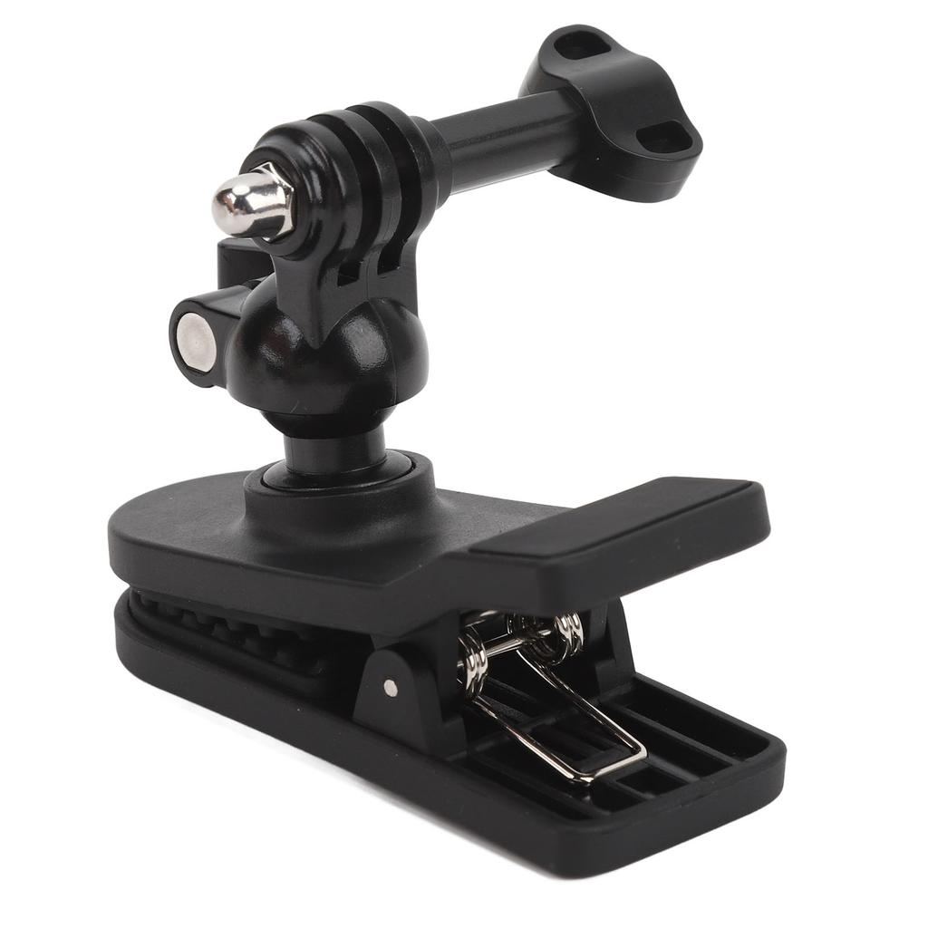 Action Camera Backpack Strap Mount Quick Clip Mount 360 Degree Rotation Lightweight Portable Shoulder Pad Mount for