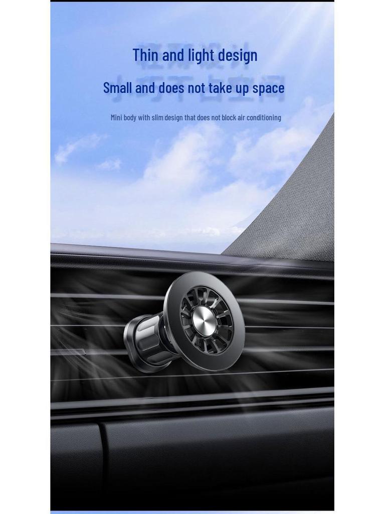 Magnetische Handyhalterung für Lüftungsschlitze im Auto 2024 - Anti-Shake Magsafe für die Navigation im Innenraum