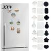 Custom Fridge Magnets 10Pcs DIY Magnet Kit, Clear Acrylic Magnetic Photo Frame Making Kit Set, Picture for Crafts, Kitchen, Classroom Lockers
