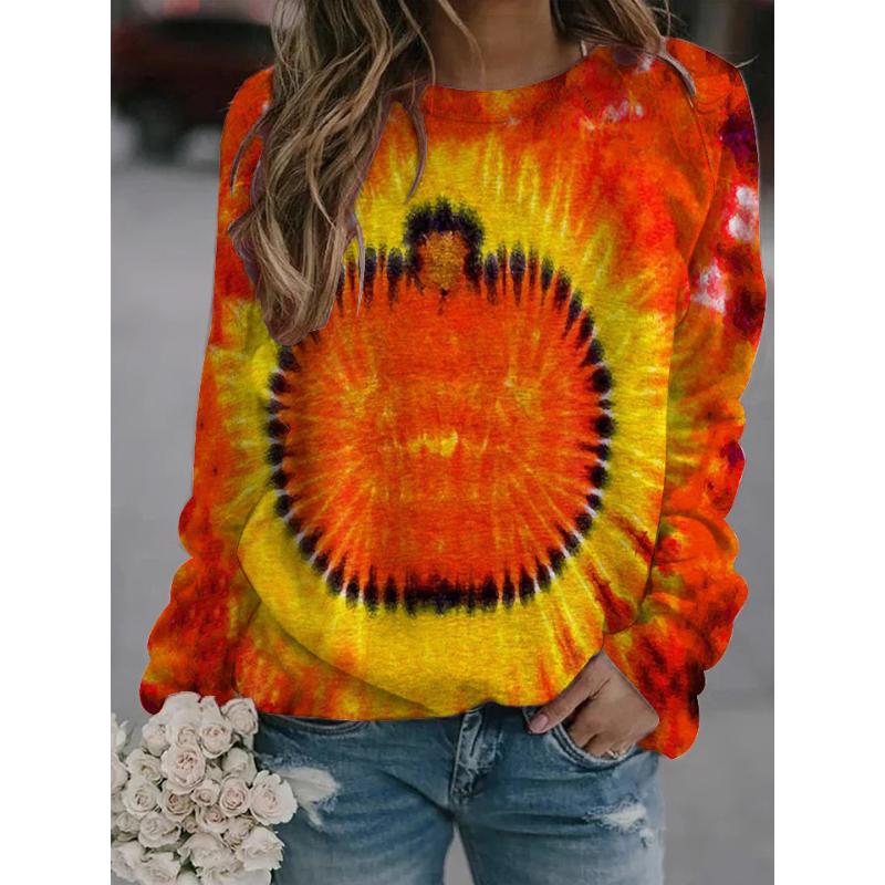 

Floral Sweatshirts Natural Landscape Painting 3D Print Women s Casual Raglan Long Sleeve Pullovers Harajuku Tops Female Clothing XL