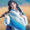 Bohemian Knit Tassel Shawl Cloak