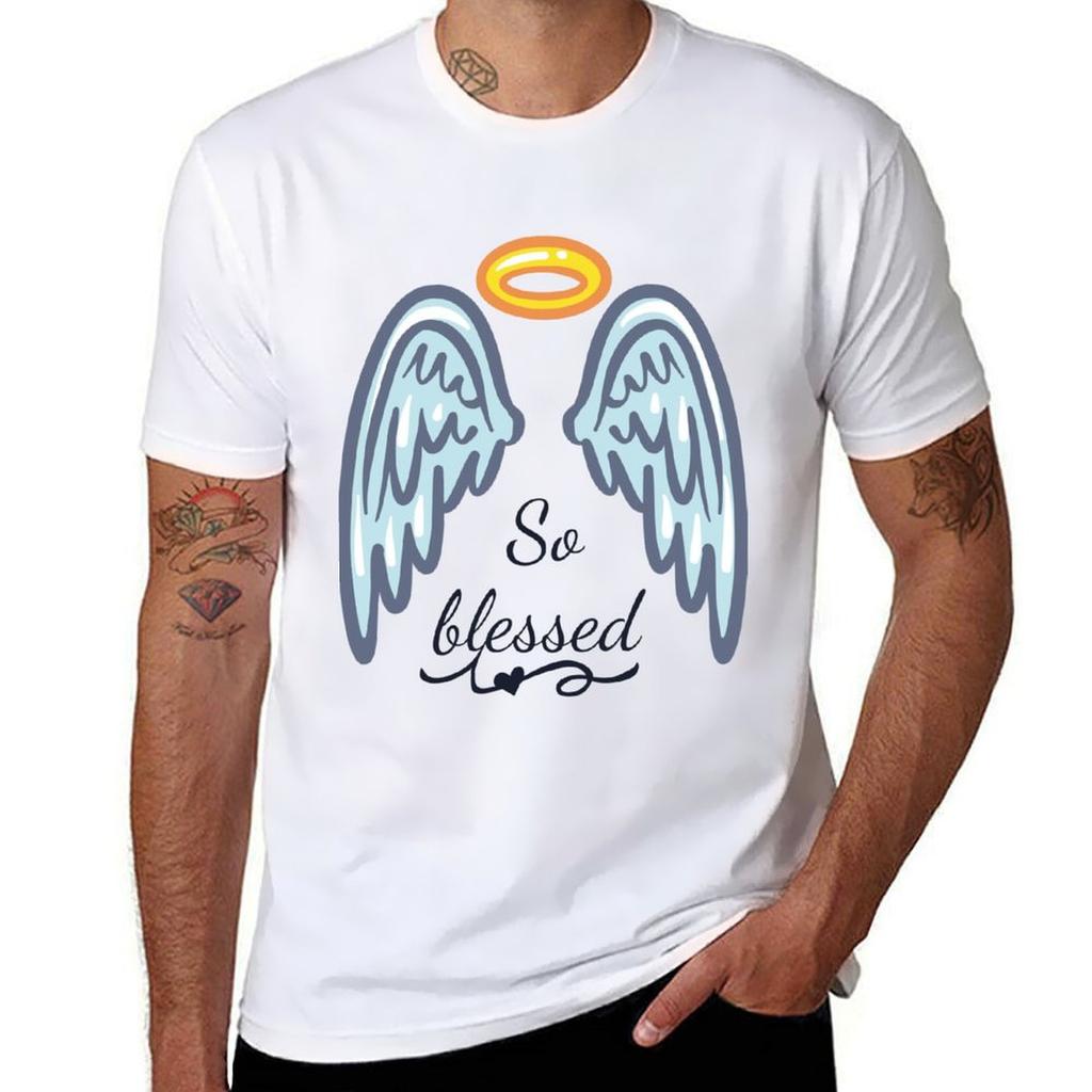So Blessed Tshirt Fashion Casual Short Sleeve Tshirt