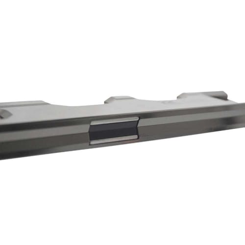 Fujiya Aluminum Level, Black and Gold, Approx. 215mm Wide, Bubble Orange, FTL-200-BG