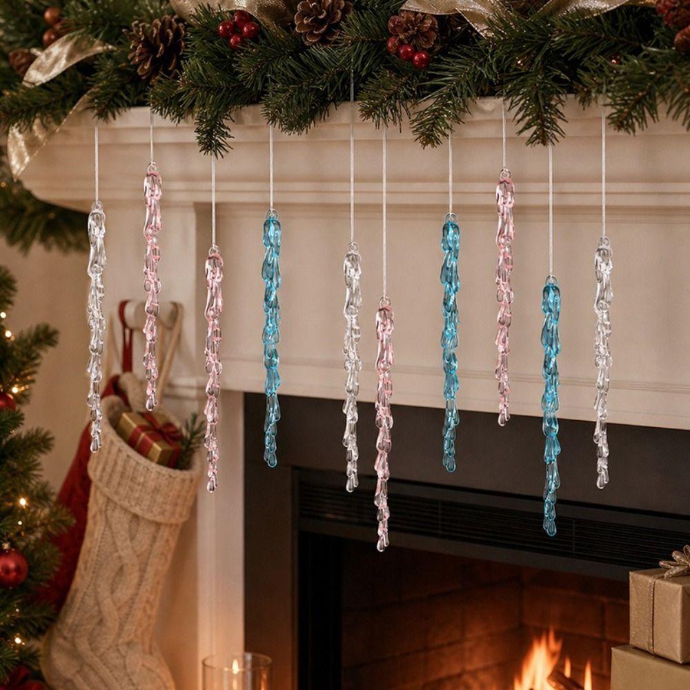 Twisted Water Drop Design Christmas Tree Pendants Wedding & Outdoor Decor