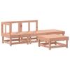 VidaXL Salon de jardin 4 pcs avec coussins bois massif douglas 3186016