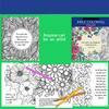 Mindful Relaxation Book For Adults Spiritual Meditation Drawing Book
