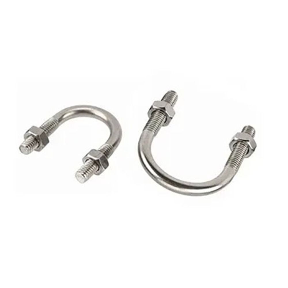 5 buc șuruburi în U din oțel inoxidabil Dimensiune standard de înaltă rezistență pentru țeavă în formă de U Cataramă de fixare în formă de U M6 anti-coroziune