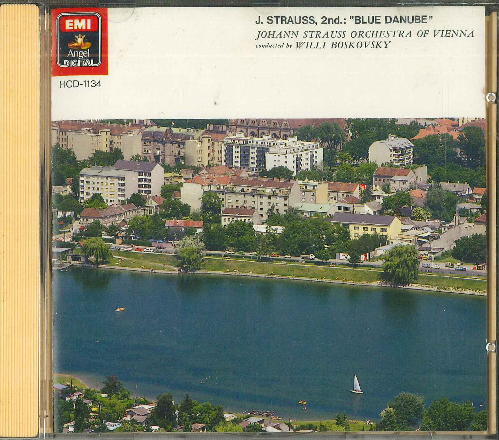 

CD WILLI BOSKOVSKY - J Strauss 2nd Blue Danube HCD1134 EMI Japan Classical Used