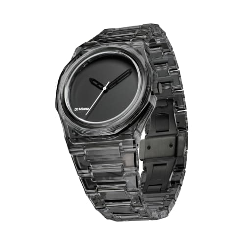 Authorized D1 MILANO Men's and Women's Watch NYBJ02 Nylon EXP Black 39mm