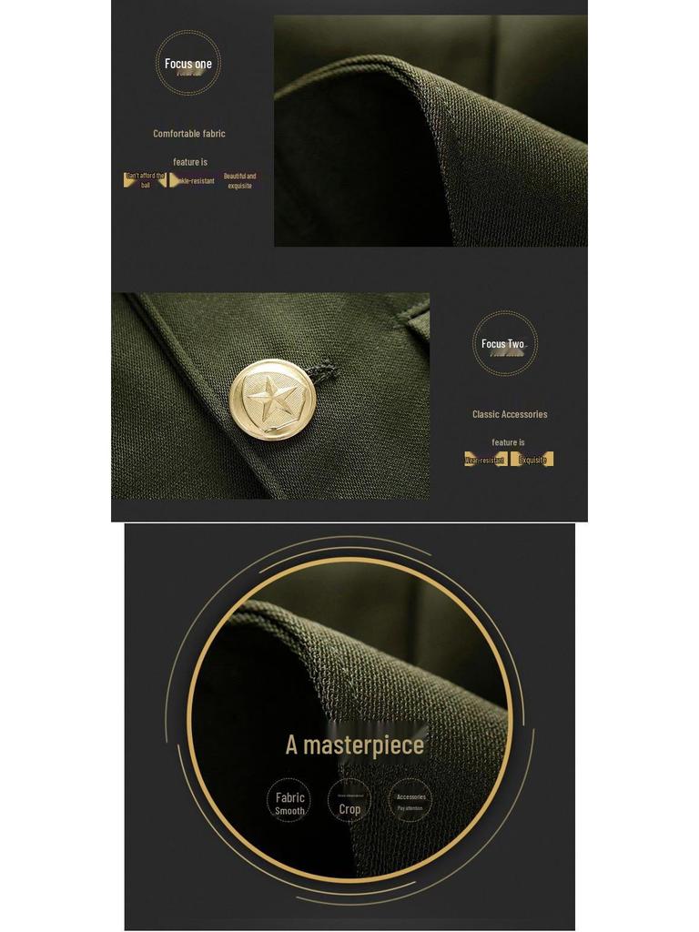 Men's Zhongshan Suit: Autumn/Winter Casual Wear for Middle-Aged and Elderly