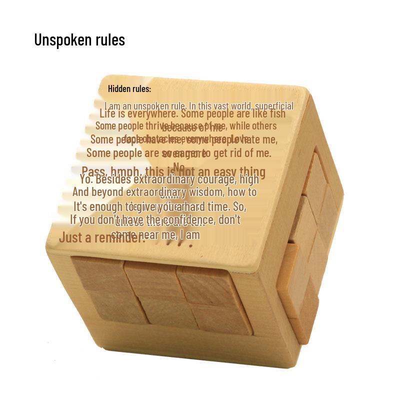 100-Piece Kongming Lock Wooden Puzzle Set for Kids and Adults