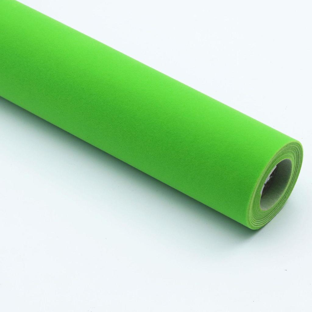 Self-Adhesive Black Flocking Cloth for Jewelry Display Cabinets