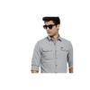 The Indian Garage Co Men' Regular Fit Shirt (0622Sh27905_Grey )