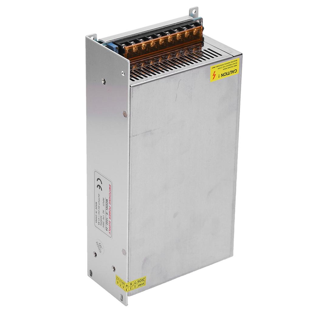 Adaptér napájecího zdroje s přepínačem, hliníková slitina, DC24V, LED páskové světlo 3D