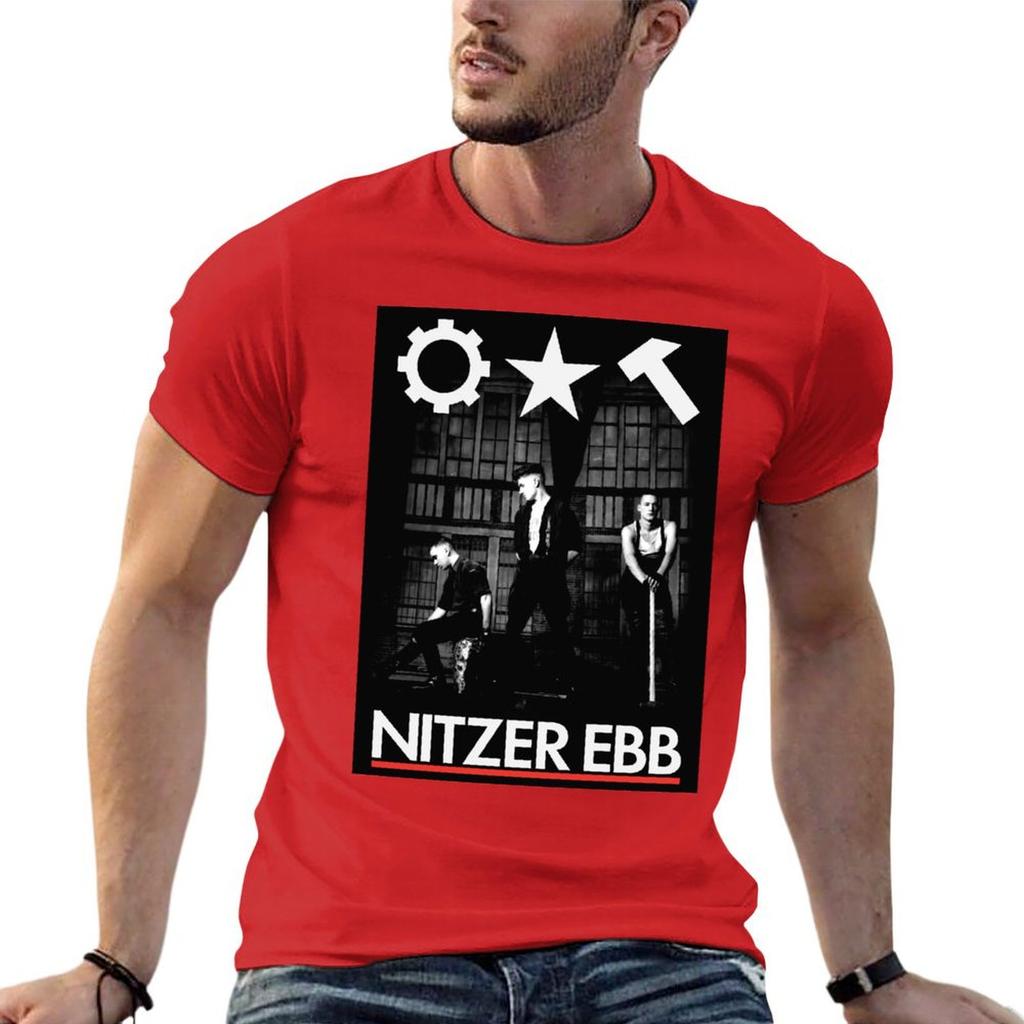 Nitzer Ebb T-Shirt Street Wear Cheap Stuff T Shirts for Men Pack