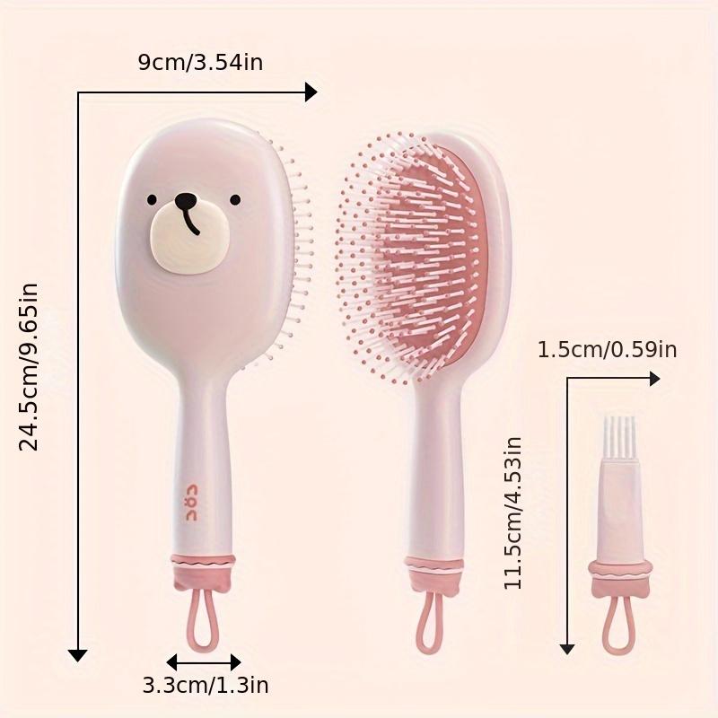 Cute Cartoon Hairbrush With Air Cushion Scalp Massage Comb Hairdressing Comfort Scalp Massage Comb Anti-static And Full Shape For Home Use