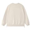 FILA Fusion Loose Knit Pullover Sweatshirt Unisex sweatshirt Mugwort-Gray T11U433203F-BG