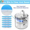 ATUBAN Cat Water Fountain Filters for WF050&WF100 Cat Fountain,Pet Fountain Filters Replacement Automatic Dog Water Dispenser