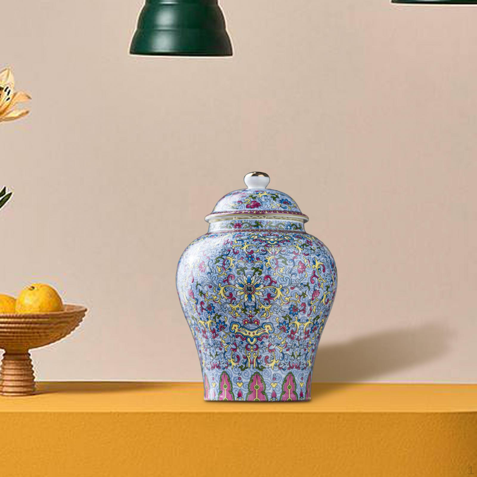 

Керамическая банка для имбиря, коробка для хранения чайных банок, многофункциональная, декор из влажного фарфора, Style C