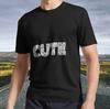 New Shirt Cute Text Effect Active T-Shirt Funny Size S - 5XL