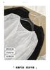 French V-neck Seven Quarter Sleeved Cut Flower Shirt for Women