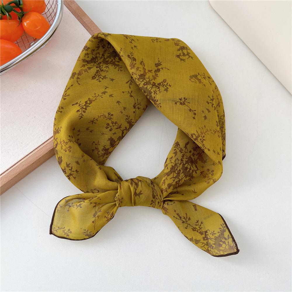 58*58cm Hair Scarf Square Scarf Hairscarf Headscarf Handkerchief Bandanas Turban Shawl Wrap Headband Hairband