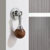French Luxury, Cabinet Door Handle, Wardrobe Door Drawer, Antique Style, Walnut Wood, Round Ball, New Chinese Style, Pendant Small Handle